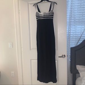 Tadashi Black & White Formal Dress
